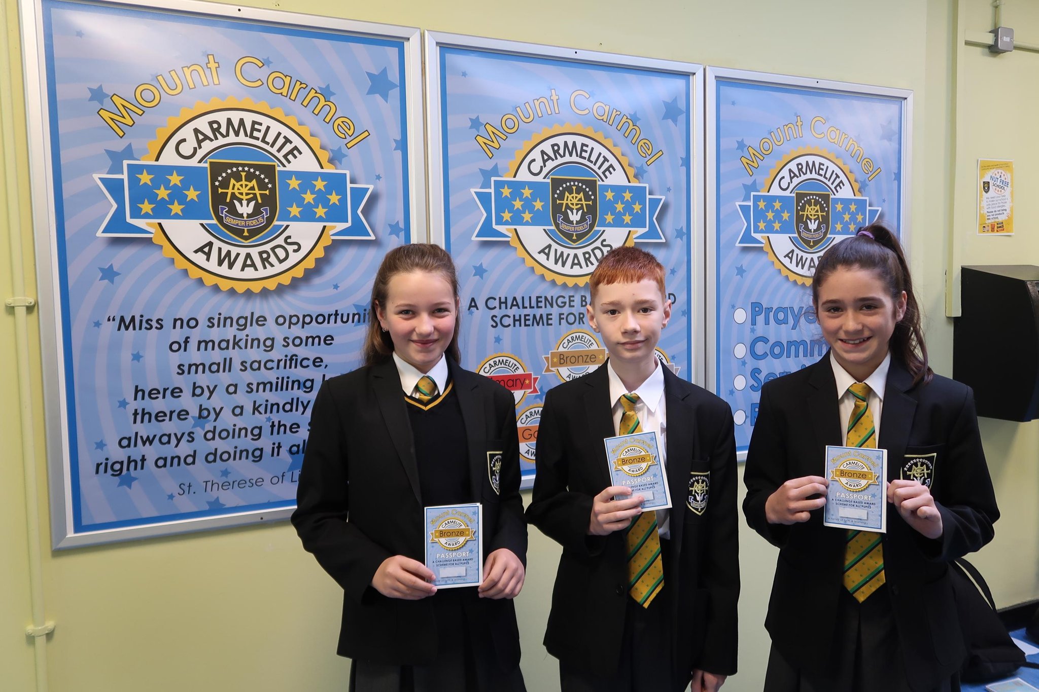 Image of Launch of Carmelite Award scheme