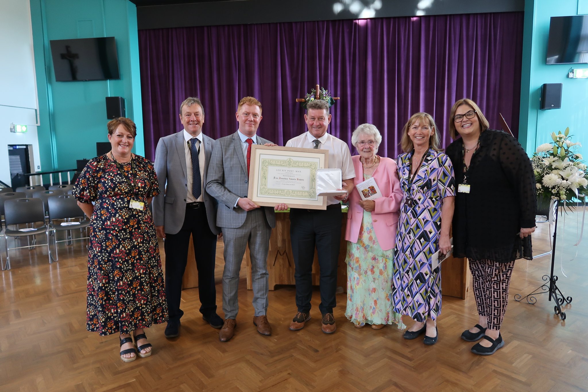 Image of Mass to Celebrate the Retirement of Mr Xavier Bowers