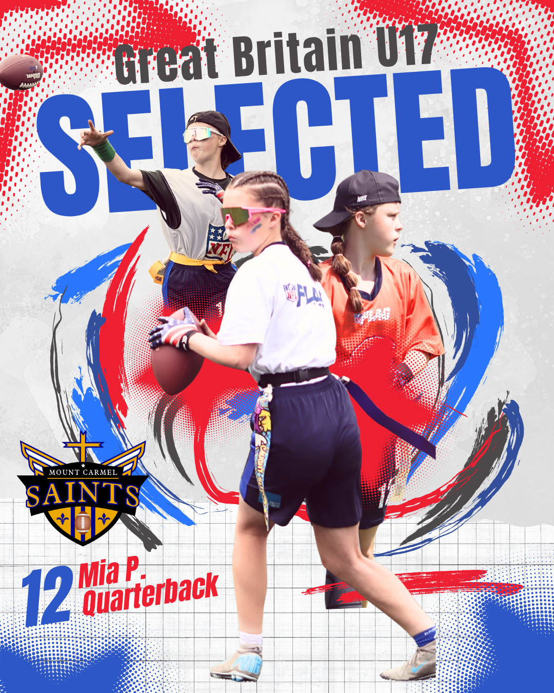 Image of GB Flag Football selection 