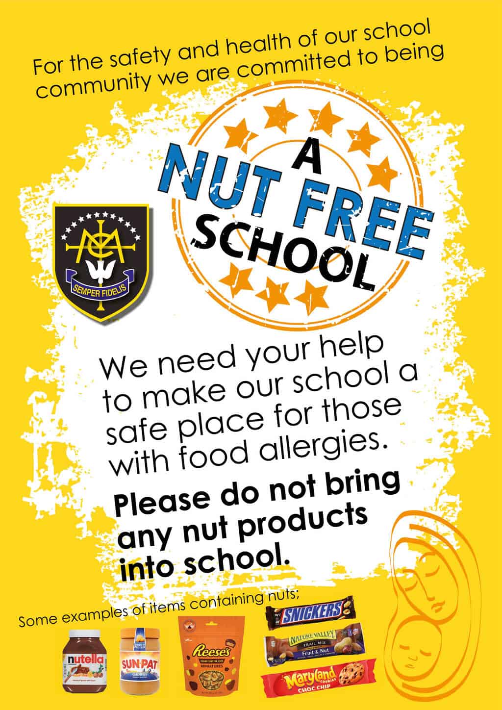 Image of Nut free school