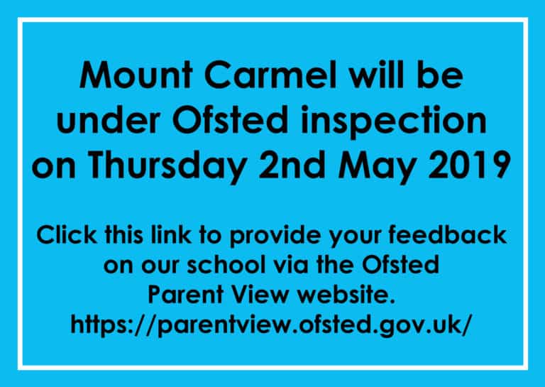 Image of OFSTED INSPECTION VISIT
