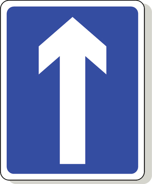 Image of One Way Traffic system