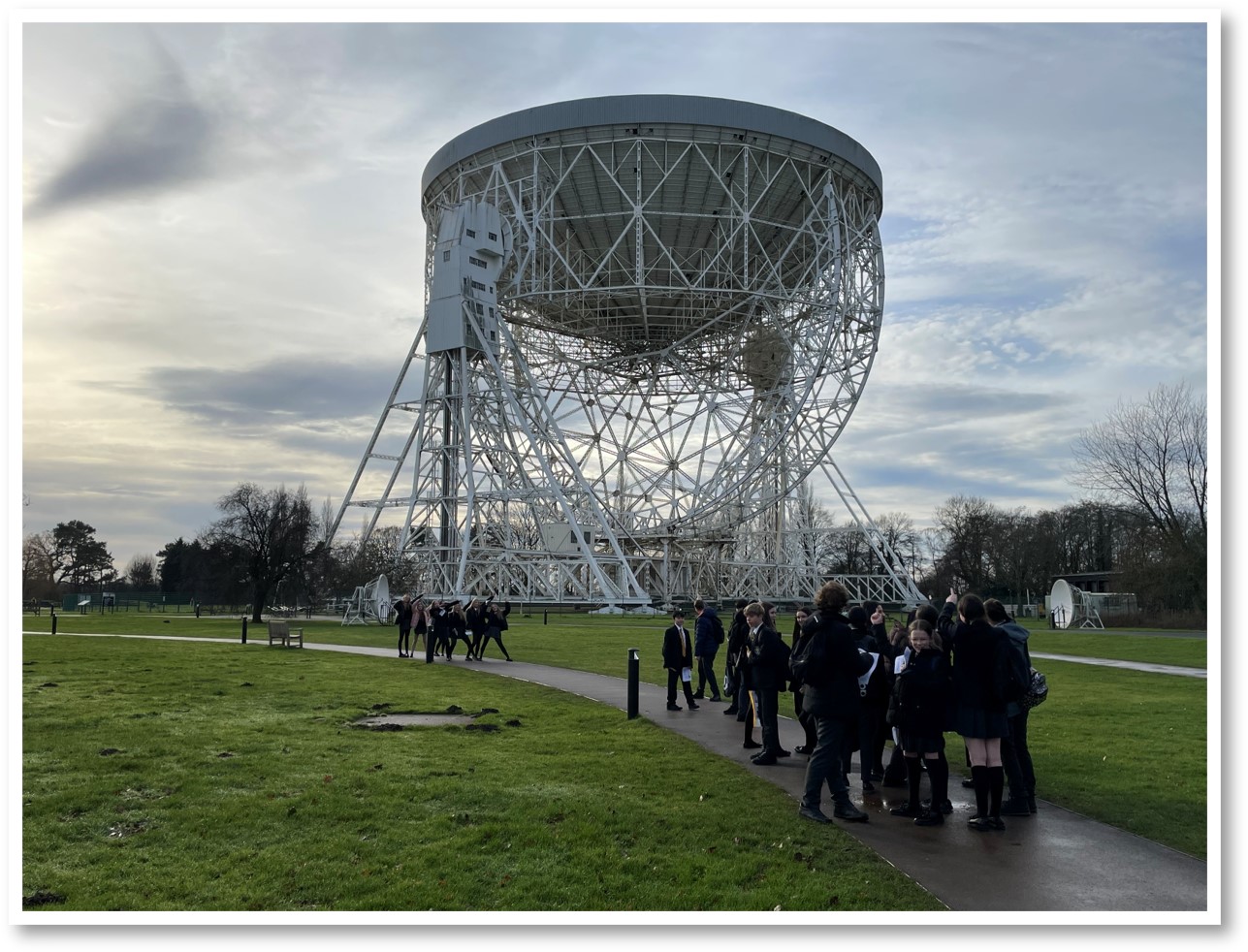 Image of Jodrell Bank science trip