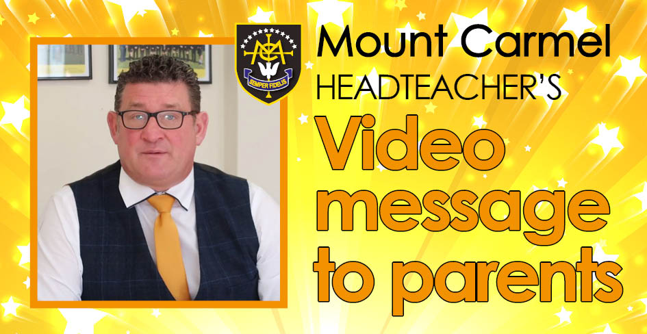 Image of Headteacher's message to parents - 05.10.20