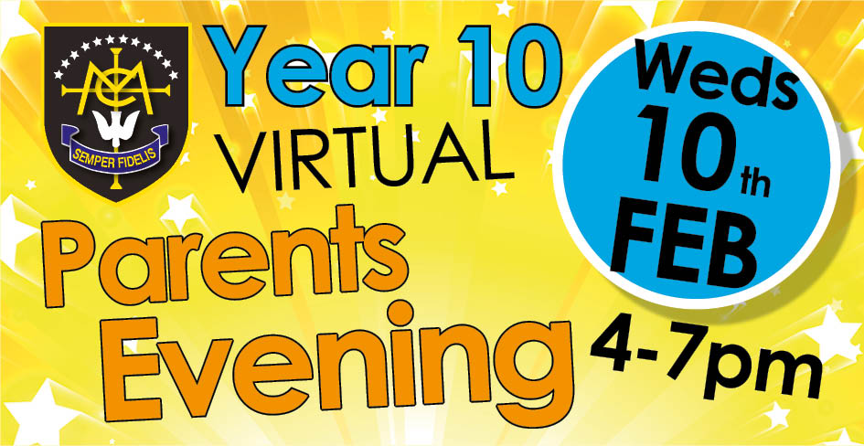 Image of Year 10 Virtual Parents Evening