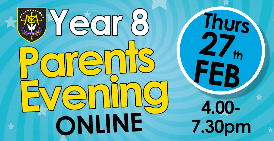 Image of Year 8 Online Parents Evening