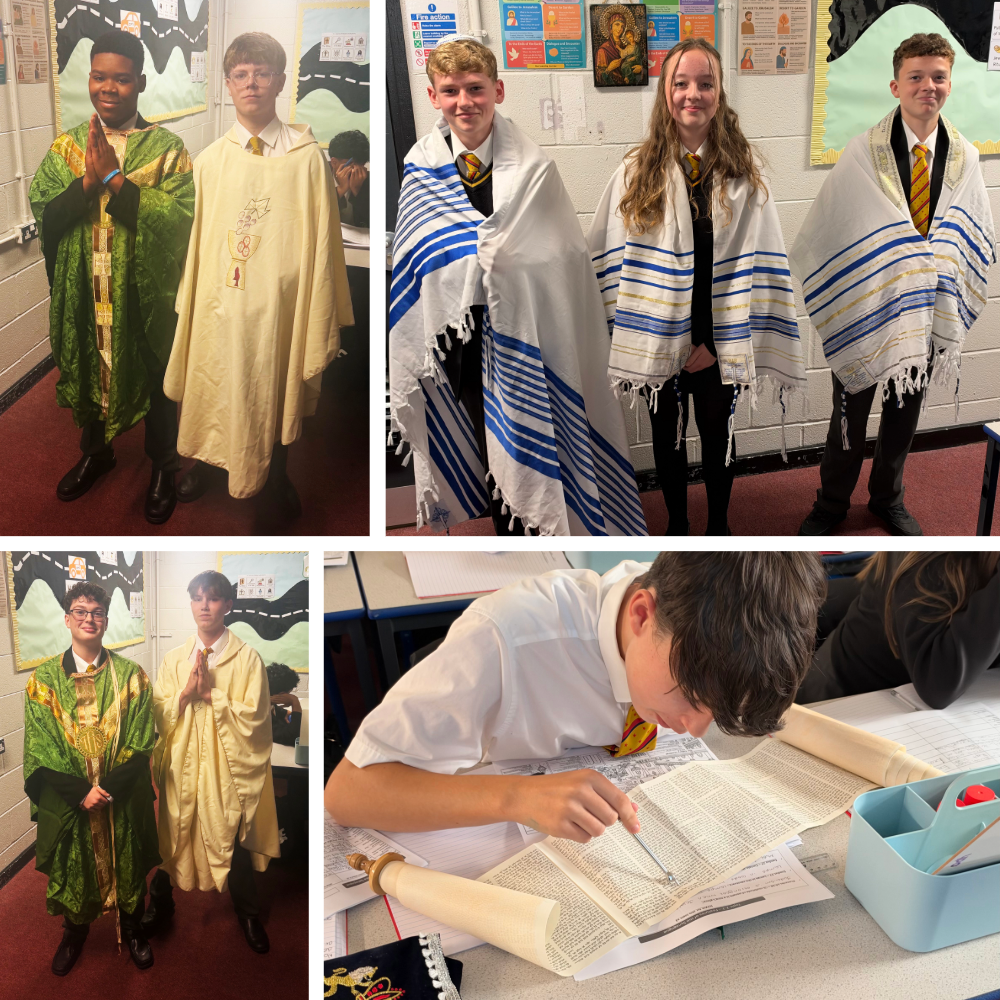 Image of Learning with religious artefacts 