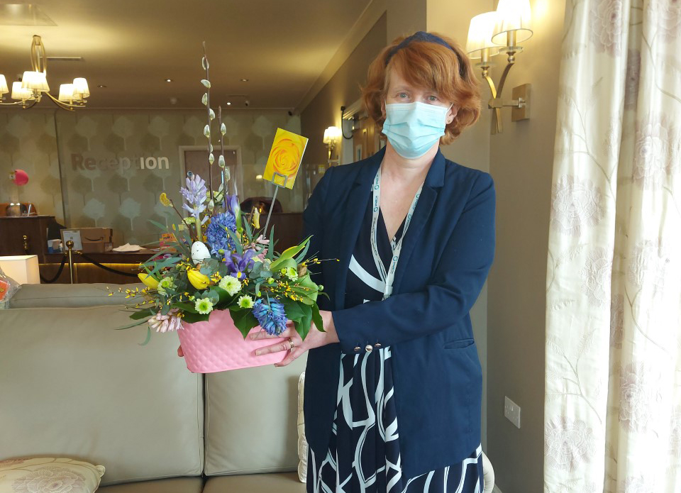 Image of Easter flowers for Care Homes