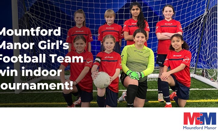 Image of Mountford Manor Girl’s Football Team wins indoor tournament!