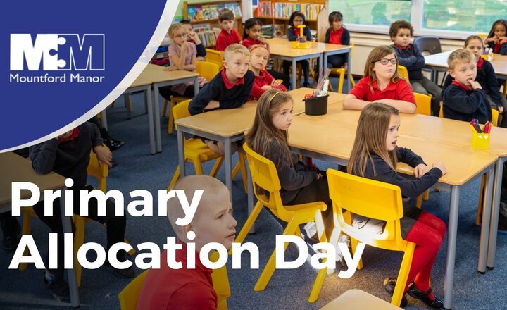 Image of National Offer Day 2023, Joining Mountford Manor Primary School