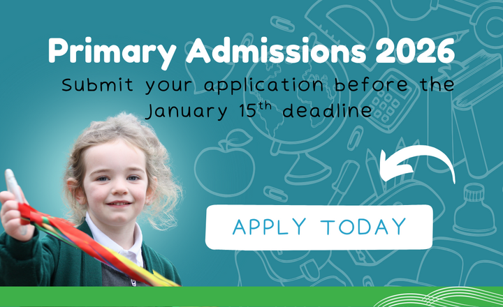 Image of  Primary Admissions Deadline Approaching