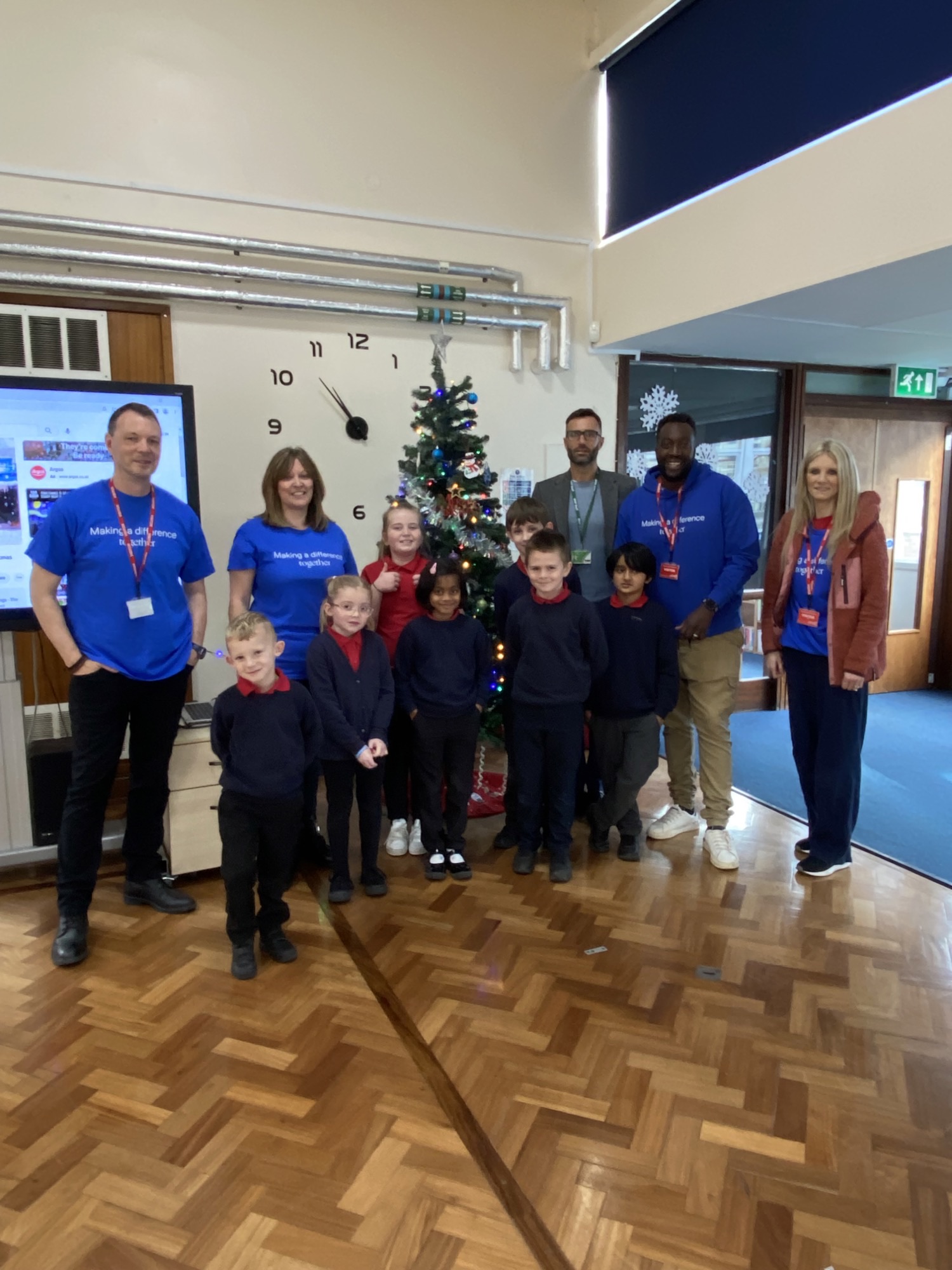 Image of Zurich Community Trust Bring Christmas Joy to Mountford Manor