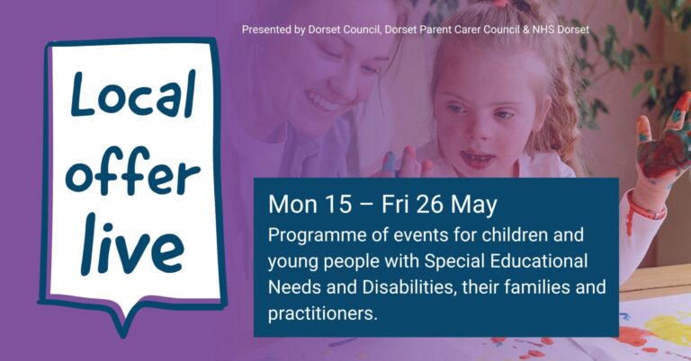Image of Parent Event - Dorset Council Local Offer Live announced for 15 – 26 May