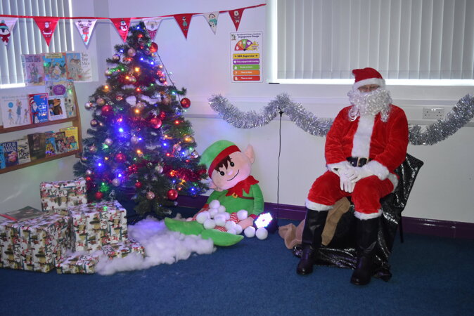 Father Christmas Lands at NPA!