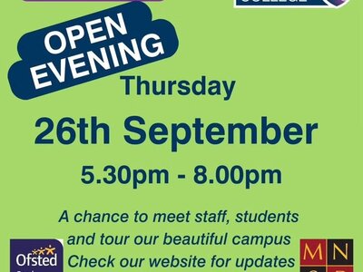 Image of Frome College open Evening 26.9.24