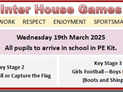 Image of Inter house Games