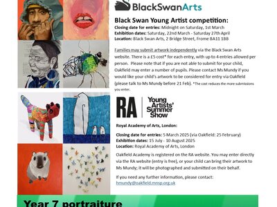 Image of Black Swan Arts - Artist competition