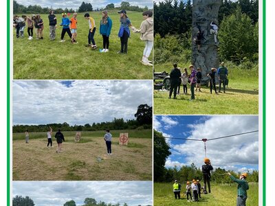 Image of Year 6 Visit Wiltshire Outdoor learning