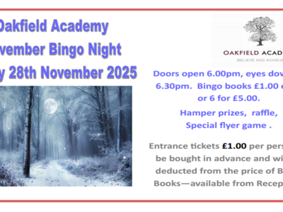 Image of Bingo Friday 28.11.25
