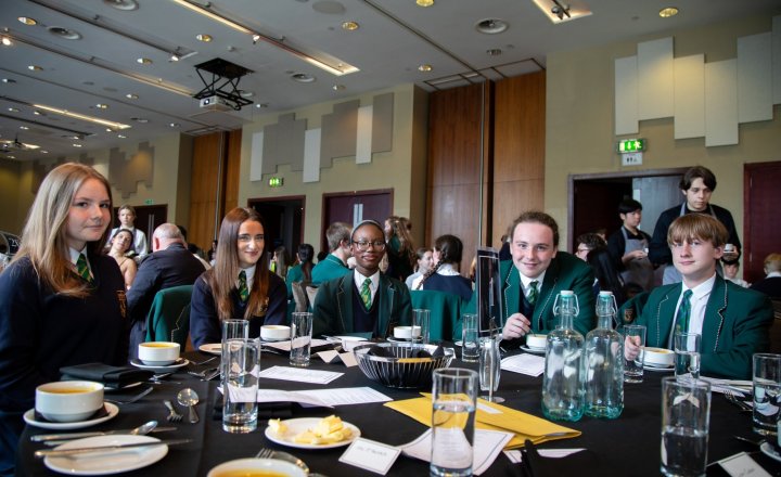 Image of Hands-on learning at fine dining experience