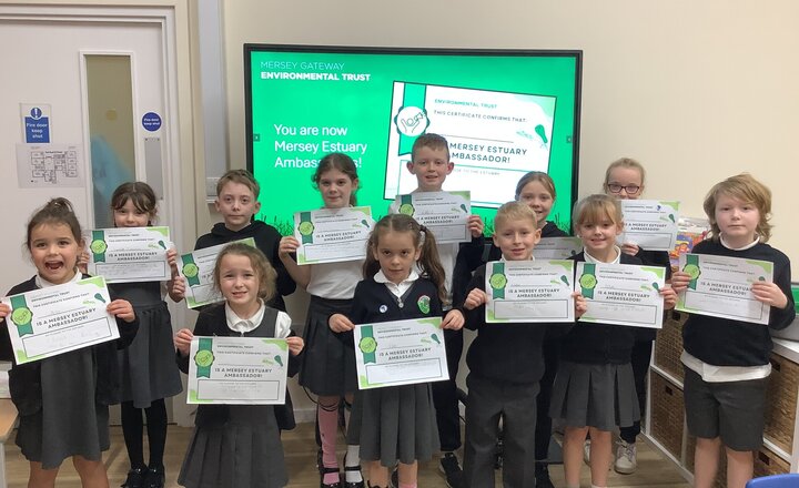 Image of Pupils become Mersey Gateway Ambassadors