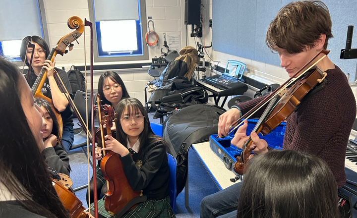 Image of Students to perform for the English National Ballet 