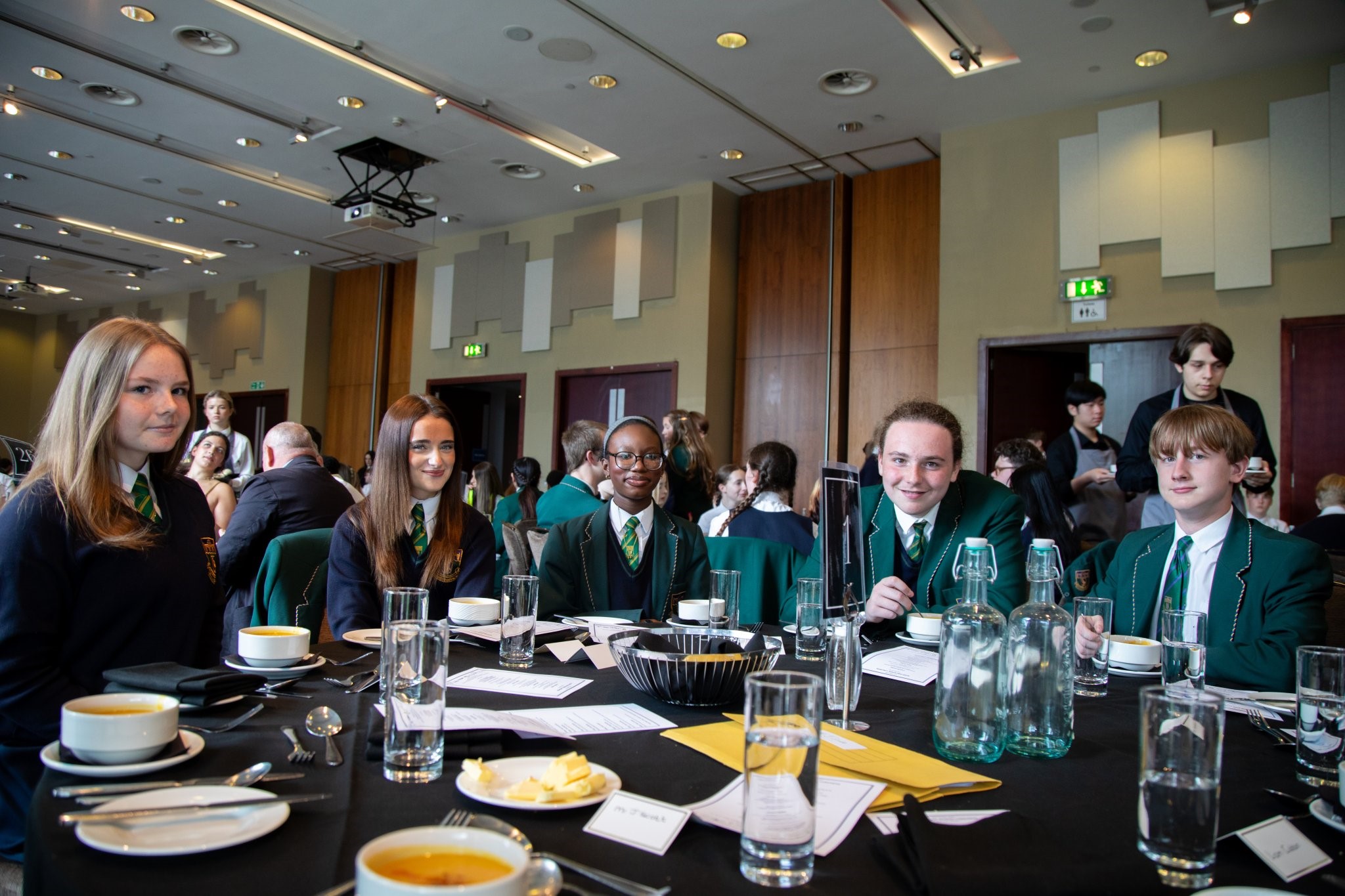 Image of Hands-on learning at fine dining experience
