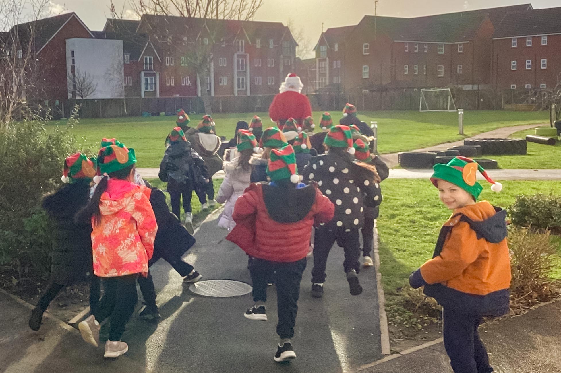 Image of Spreading Christmas cheer across the Trust