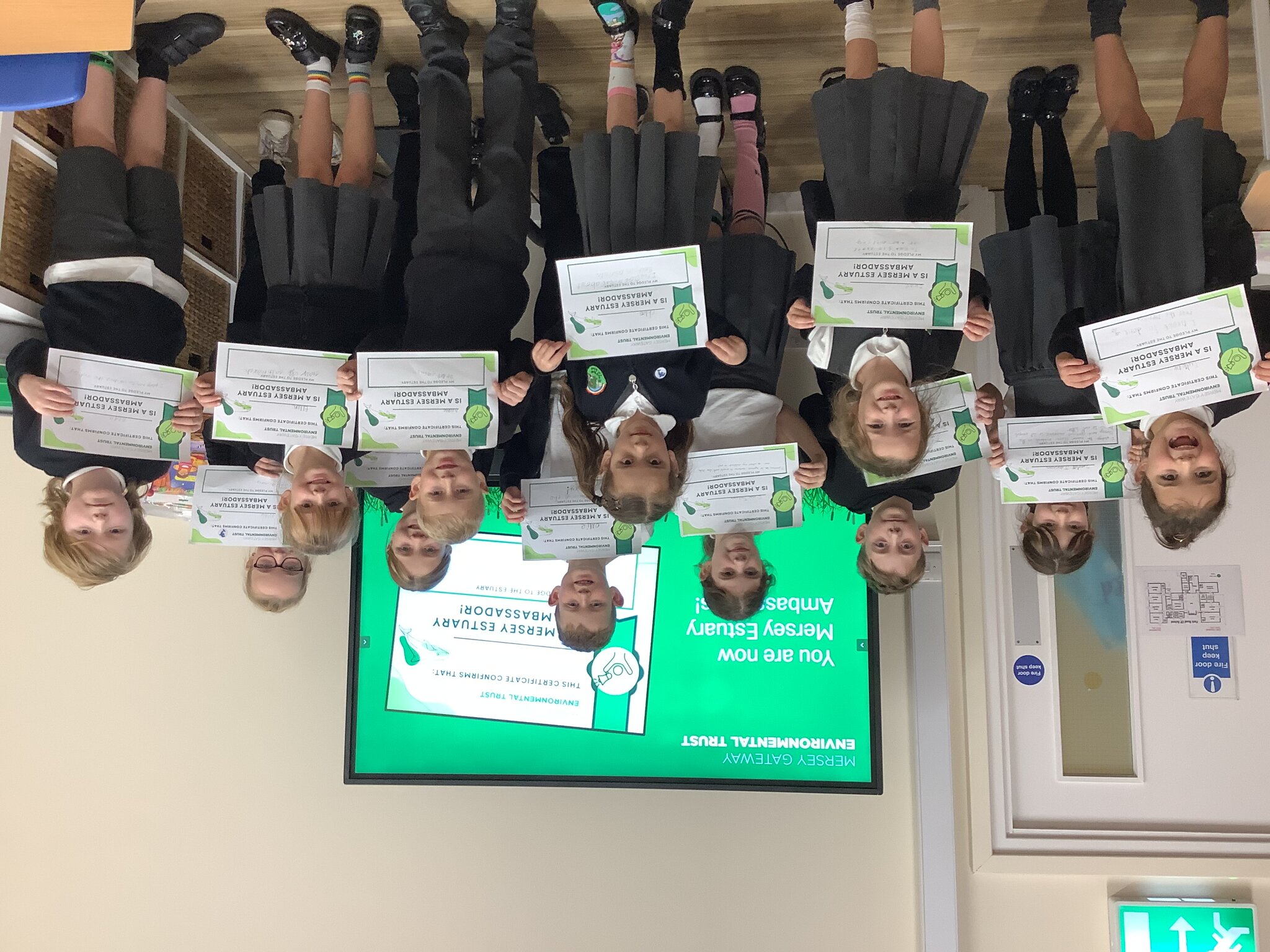 Image of Pupils become Mersey Gateway Ambassadors