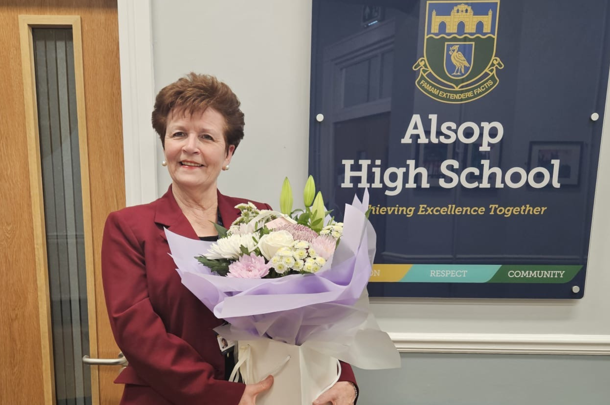 Image of Alsop High School colleague celebrates 50 years in Education  