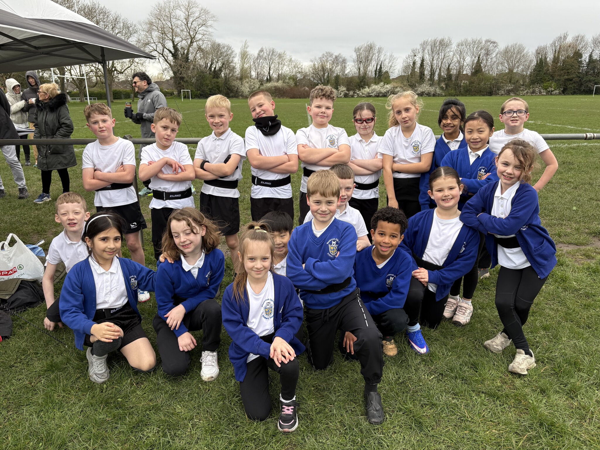 Image of Pupils show teamwork and sportsmanship on the rugby field