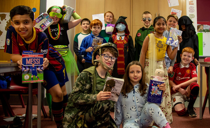 Image of Students from across the Trust celebrate World Book Day