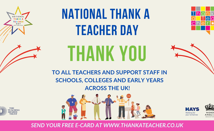 Image of Celebrating our amazing employees on Thank a Teacher Day