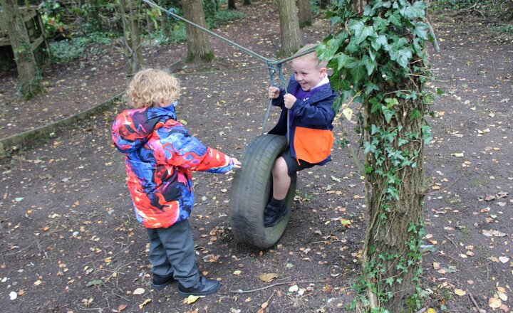 Image of Forest Schools encourage outdoor learning and adventures 