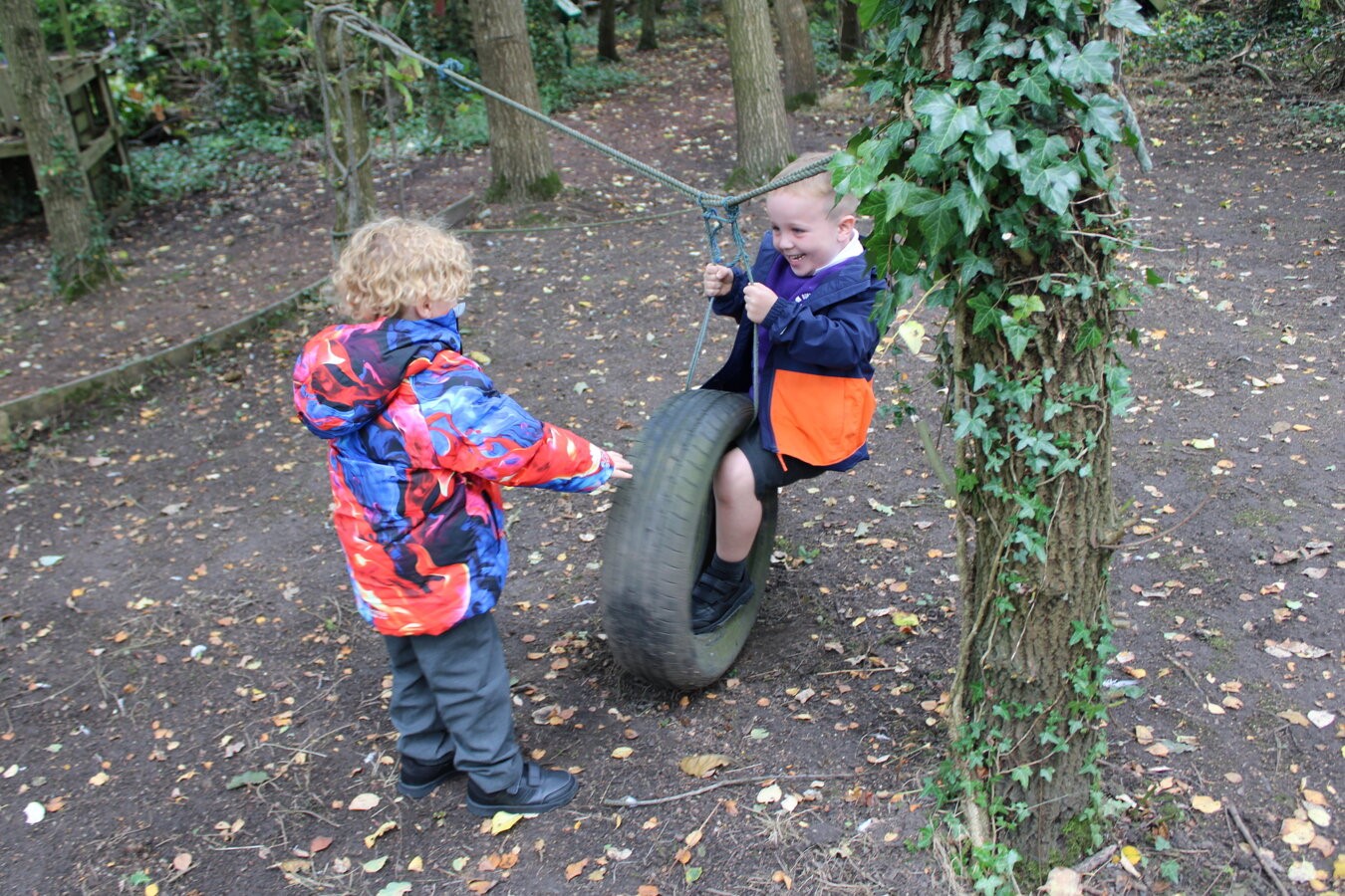 Image of Forest Schools encourage outdoor learning and adventures 