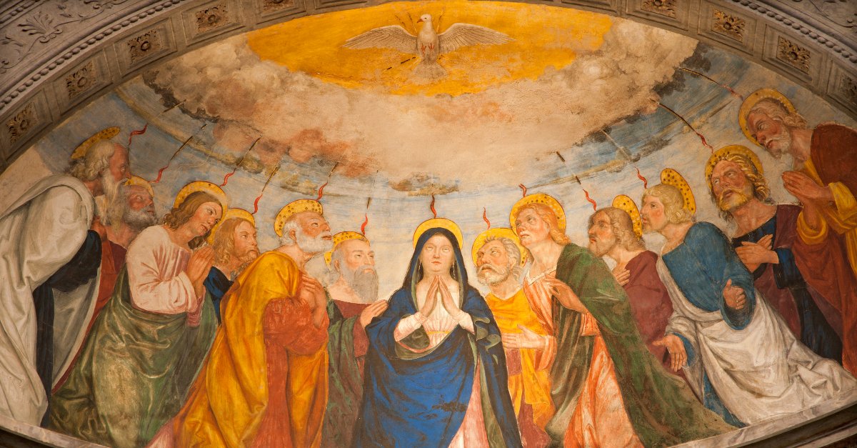 Image of "And they were all filled with the Holy Spirit and began to speak in other languages, as the Spirit gave them the ability to do so." Acts 2:4
