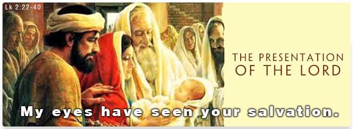 Image of 'My eyes have seen your salvation.' - Luke 2:22-40