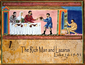 Image of “Son, remember that in your lifetime you received your good things” Luke16:25