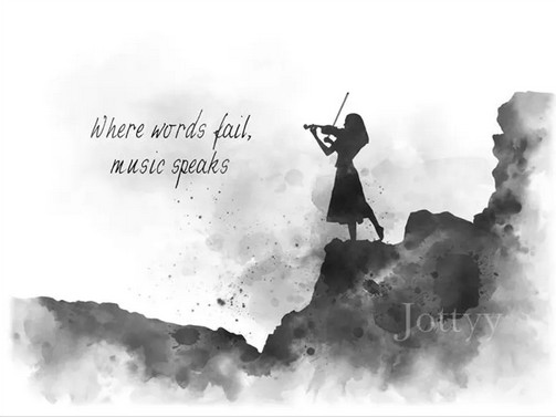 Image of Where words fail, music speaks