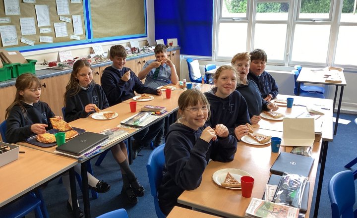Image of A Slice of Success: Year 6 Celebrate the End of SATs