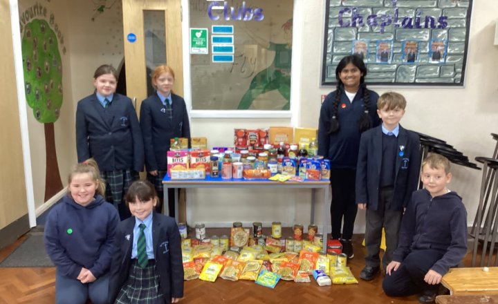 Image of Mini Vinnies Food Drive Supports Billingham Food Bank
