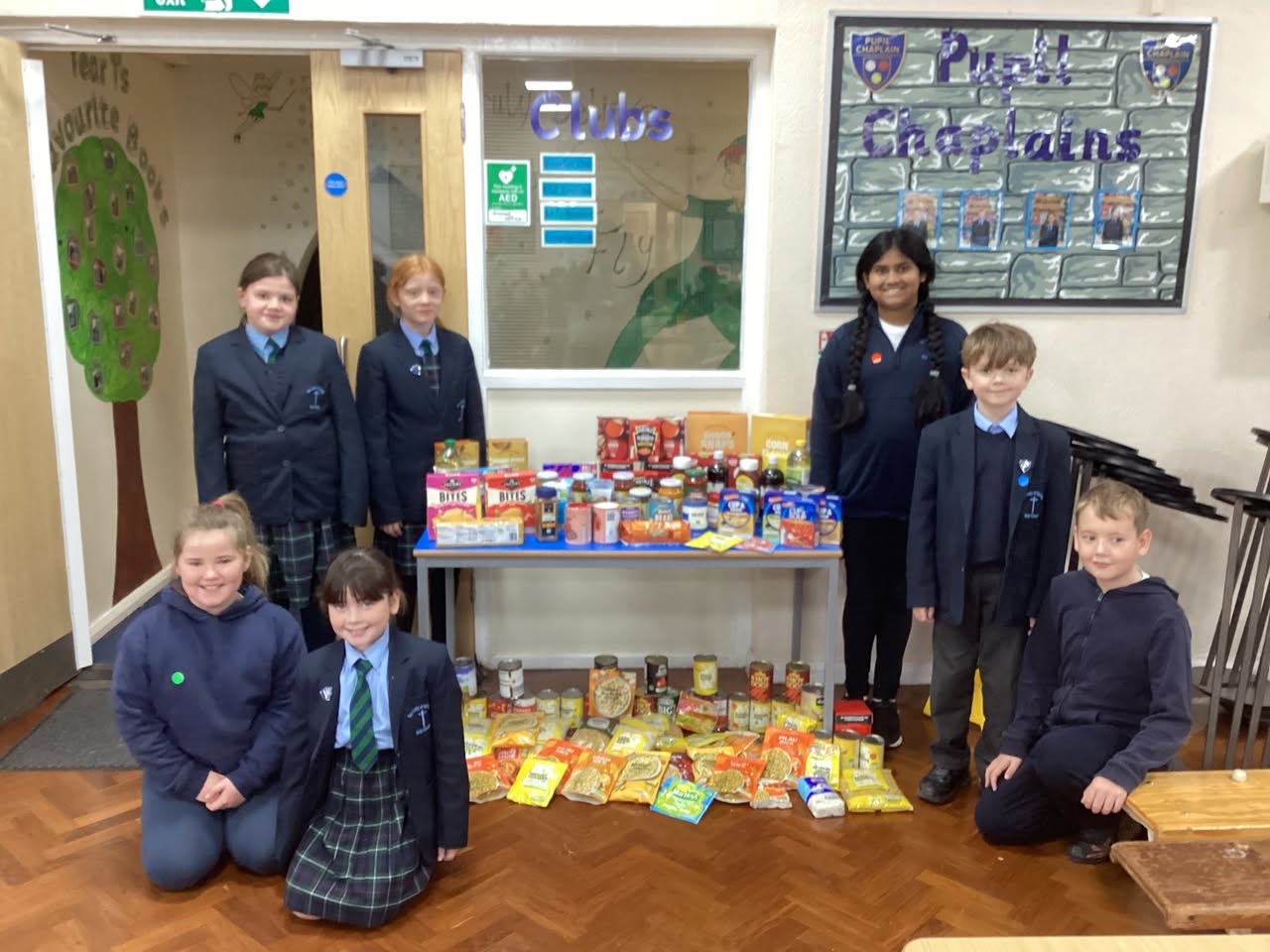 Image of Mini Vinnies Food Drive Supports Billingham Food Bank