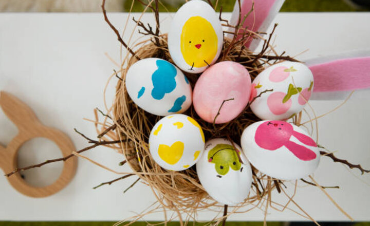 Image of Easter Egg Competition entries to be brought in to school from today until Wednesday 1st April