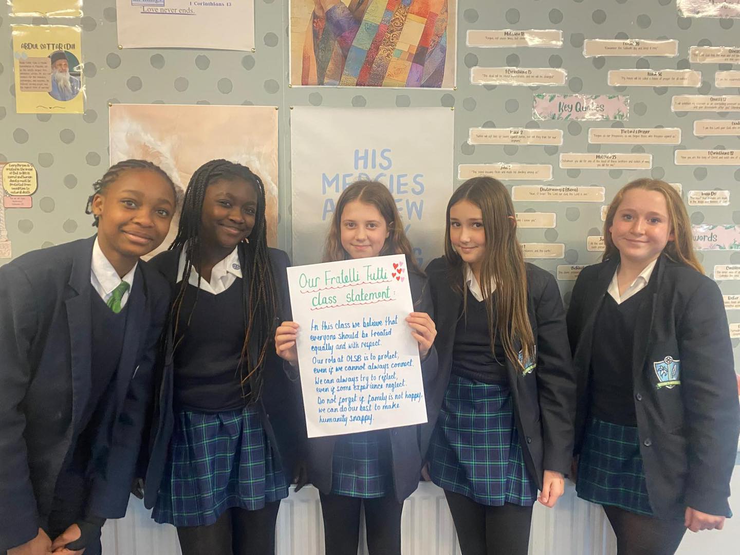 Image of Living the Message of Fratelli Tutti in Year 7