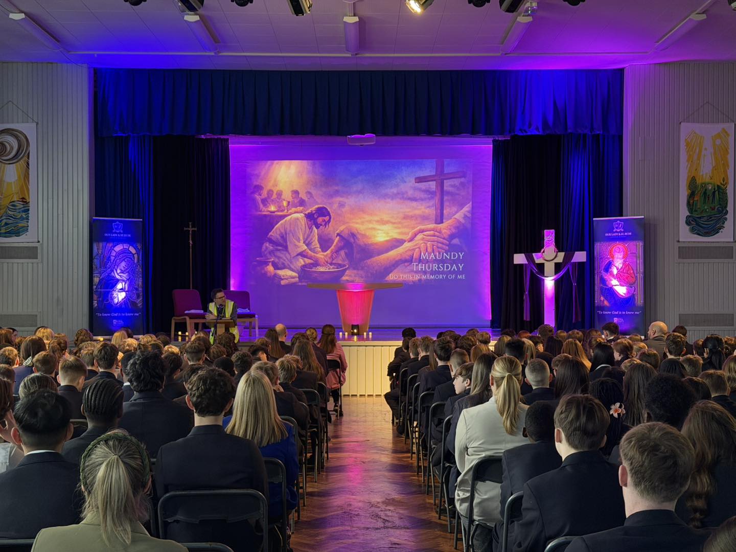 Image of Reflecting on Maundy Thursday as a School Community