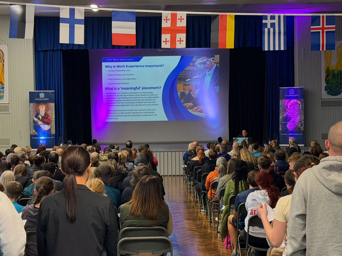 Image of Year 10 Work Experience Programme Launches at Our Lady and St Bede Catholic Academy