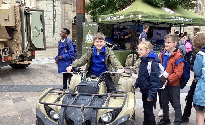 Image of Year 6 Enjoy Visit to Sunderland RAF Town Show