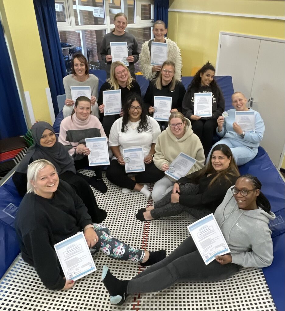 Image of Oxlow Bridge Staff Complete Rebound Therapy Training