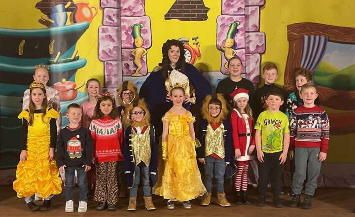 Image of Festive fun as Park Road pupils enjoy a Pantomime treat