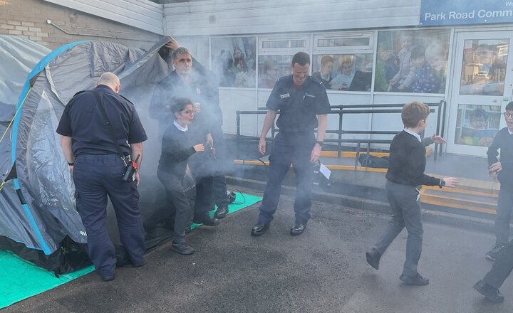 Image of Year 5 learn life-saving fire safety skills